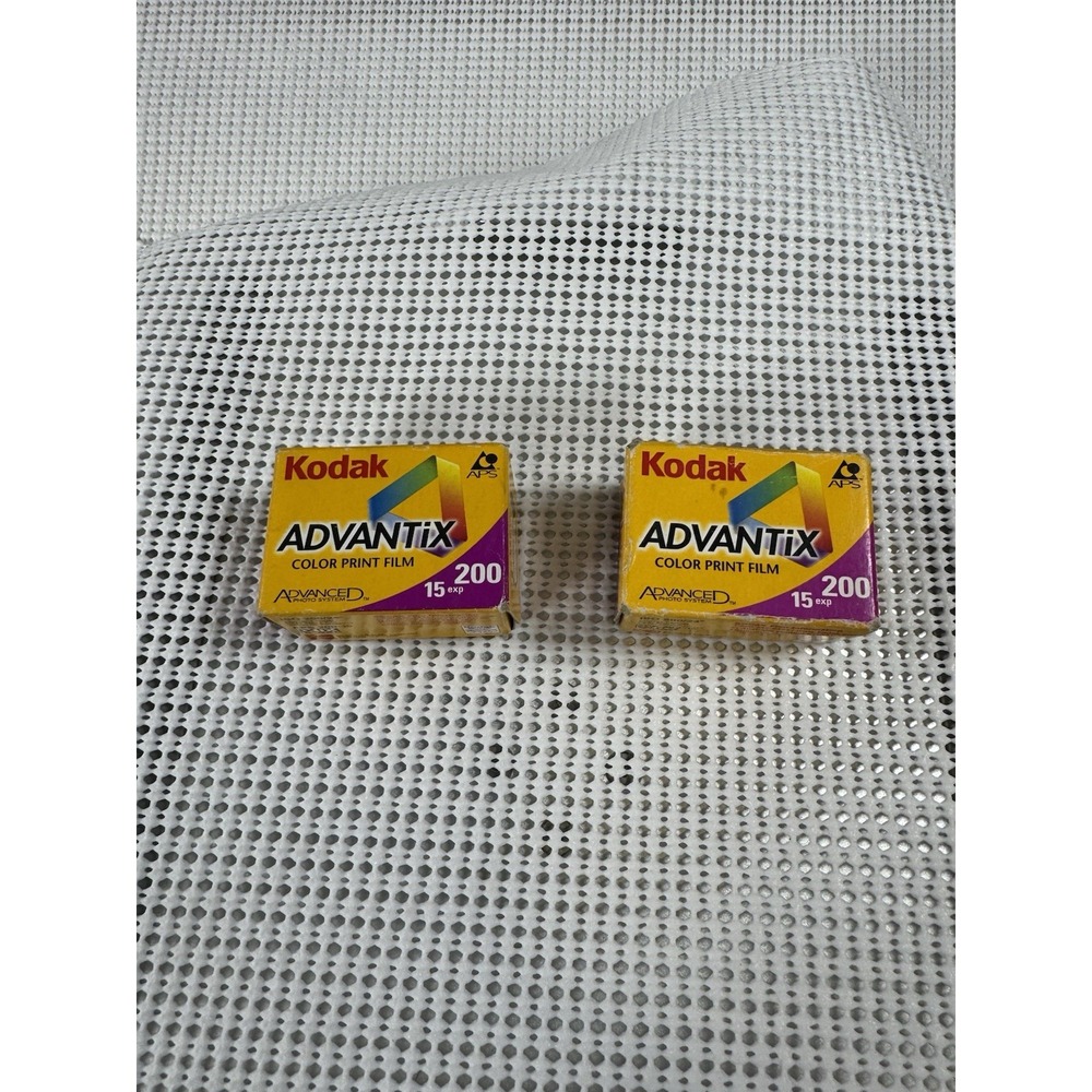 Kodak Advantix APS 200 Color Print Film Expired 2003 Lot of 2 15 Exp 1159888